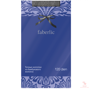 Колготки Faberlic 120 den цвет Серый меланж размер  L 81510 фото