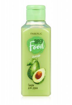 Гель-смузи для душа Авокадо SuperFood Faberlic 215 мл 2451 фото
