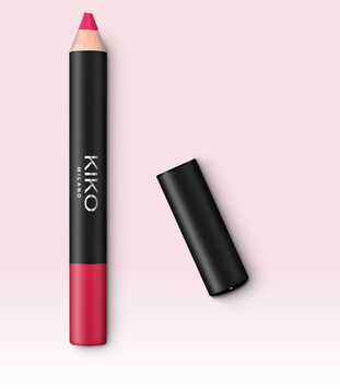 Матова помада-олівець KIKO Milano Smart Fusion Matte Lip Crayon - 04 Intense Magenta 000092-04 фото