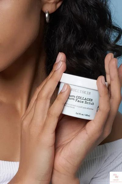 Скраб для обличчя з колагеном HOLLYSKIN Collagen Face Scrub 07042 фото