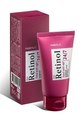 Дневной лифтинг-крем для лица Faberlic Retinol 24/7 &mdash; Омоложение и упругость 12155 фото