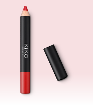 Матова помада-олівець KIKO Milano Smart Fusion Matte Lip Crayon - 05 Strawberry Red 000092-05 фото