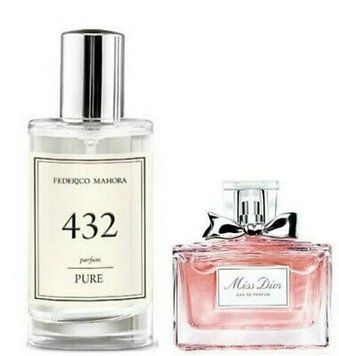 Духи для женщин FM World Pure 432 аромат Christian Dior Miss Dior, 50 мл 432 фото