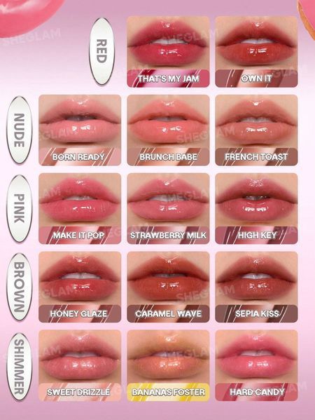 Блеск для губ SHEGLAM Glass Lock Air Gloss &mdash; Sweet Drizzle 5814 фото