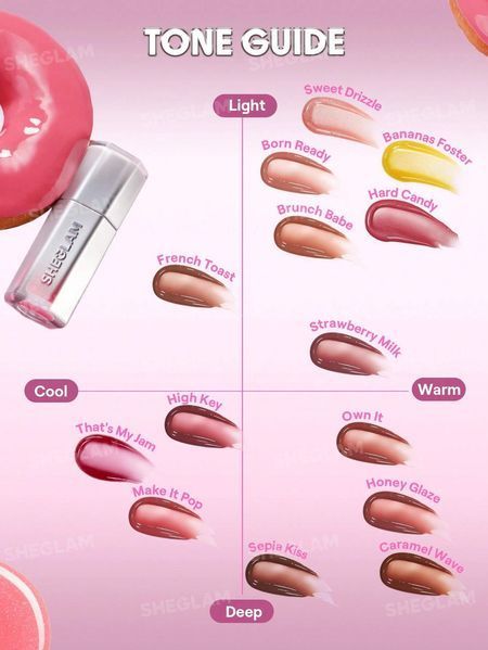 Блеск для губ SHEGLAM Glass Lock Air Gloss &mdash; Sweet Drizzle 5814 фото