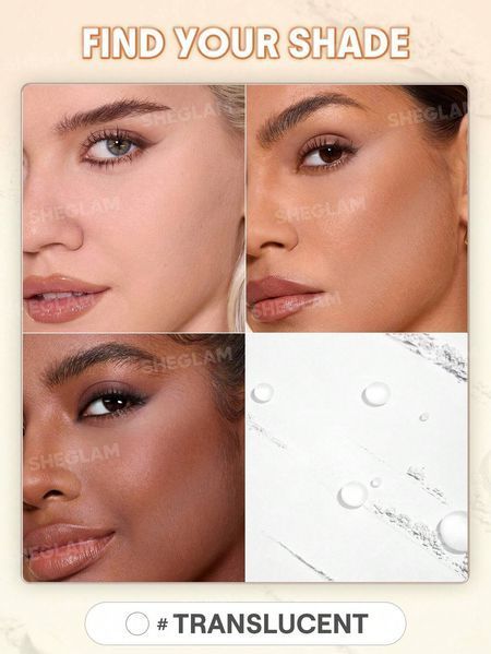 Пудра фиксирующая Sheglam Insta-Ready Ultra-Fine Blur & Lift Setting Powder Duo тон Translucent 5527 фото
