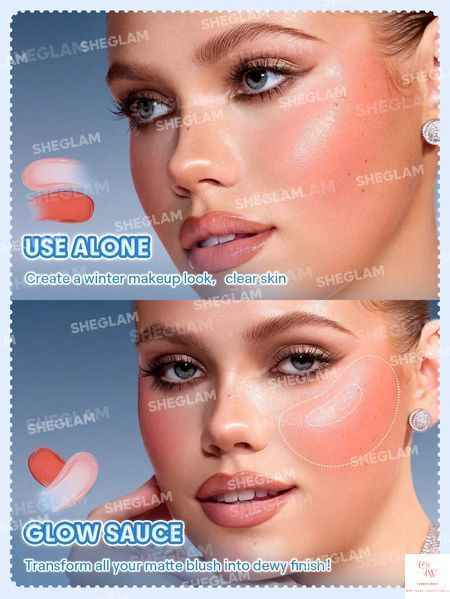 Подарочный набор Sheglam Festive Glow Gift Set-Rose Ritual & Glass Heart 5550 фото