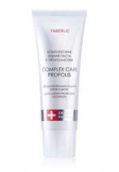 Комплексна зубна паста з прополісом Complex Care Propolis Faberlic 1685 фото