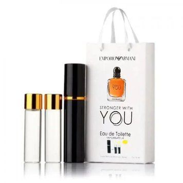 Emporio Armani Stronger With You edt 3x15ml - Trio Bag 22352 фото