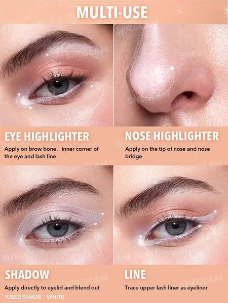 Карандаш для глаз SHEGLAM Big N' Bright Eye Pencil - Frost 5983 фото
