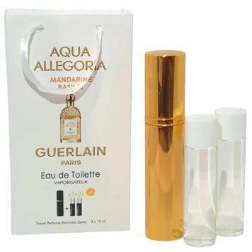 Жіночі парфуми з феромонами Guerlain Aqua Allegoria Mandarine Basilic 3х15 мл 22407 фото