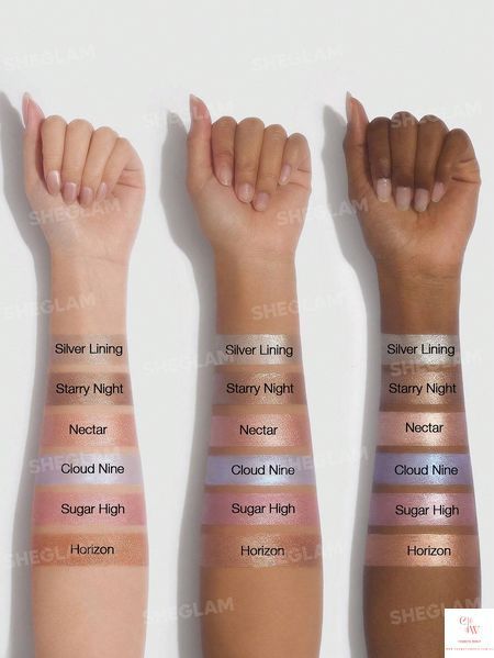 Жидкие тени для век Sheglam Airglow Eye Tint - Sugar High 6091 фото