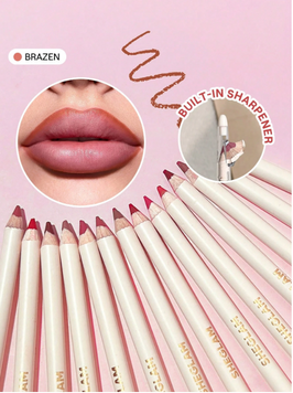 Олівець для губ SHEGLAM Lip Facts Lip Liner &mdash; Brazen 5817 фото