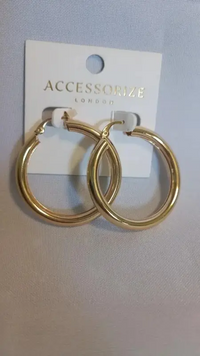 Сережки позолочені Accessorize 90010 фото