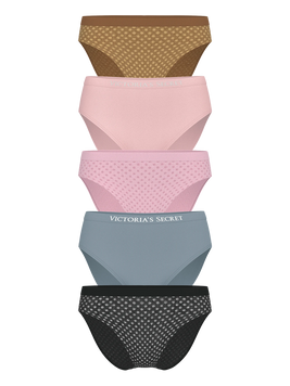 Женские трусики Victoria's Secret 5-Pack Seamless Brief Panties размер XXL 000001-4 фото