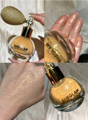 Хайлайтер-спрей для тіла SHEGLAM Go Go Glow Highlighting Body Mist &mdash; Gold 5818 фото