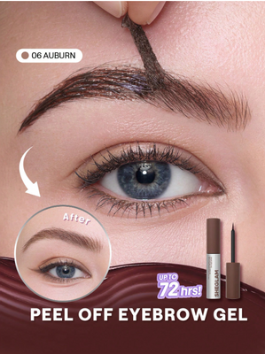 Тінт-плівка для брів Sheglam Tint Lock Tattoo Peel Off Brow Gel &mdash; Auburn 5934 фото