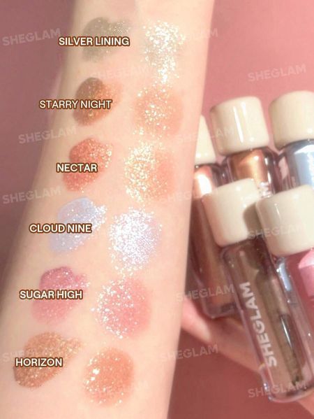 Жидкие сияющие тени для век Sheglam Airglow Eye Tint - Horizon 6093 фото