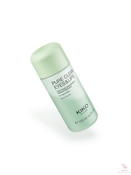 Двухфазное средство KIKO Milano New Pure Clean Eyes & Lips 125 мл 000206 фото