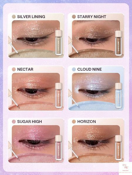 Рідкі сяючі тіні для повік Sheglam Airglow Eye Tint - Horizon 6093 фото
