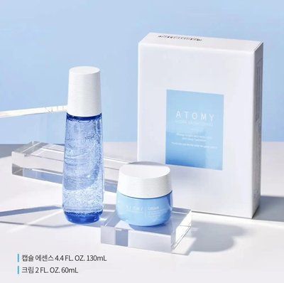 Набор Капсульная эссенция и крем для лица Увлажнение Atomy Hydra Brightening Care Set 000757 фото