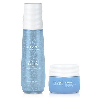 Набор Капсульная эссенция и крем для лица Увлажнение Atomy Hydra Brightening Care Set 000757 фото