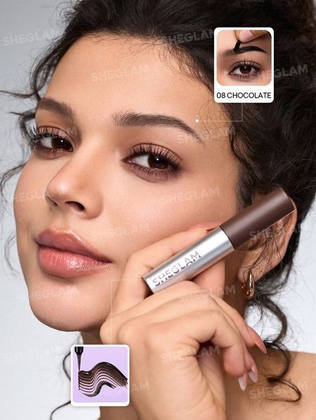 Тінт-плівка для брів Sheglam Tint Lock Tattoo Peel Off Brow Gel &mdash; Chocolate 5935 фото