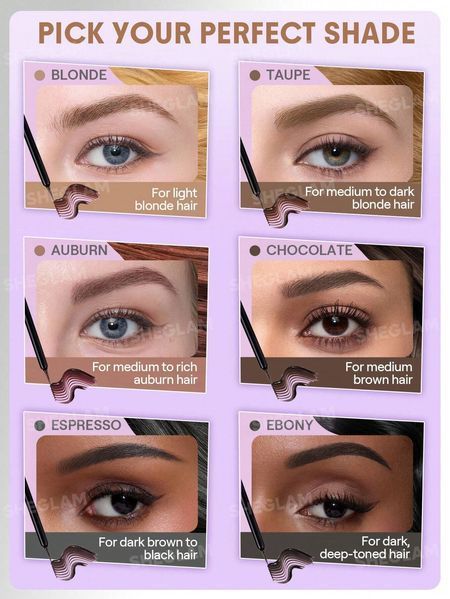 Тінт-плівка для брів Sheglam Tint Lock Tattoo Peel Off Brow Gel &mdash; Chocolate 5935 фото