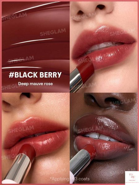 Бальзам для губ Sheglam Silk Slip Lip Oil Balm &mdash; 404 Black Berry 5888 фото