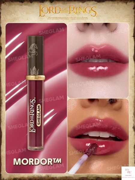 Блеск для губ SHEGLAM The Lord of the Rings My Preciousss Lip Gloss - Mordor 6266 фото