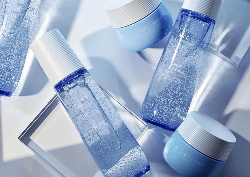 Набор Капсульная эссенция и крем для лица Увлажнение Atomy Hydra Brightening Care Set 000757 фото