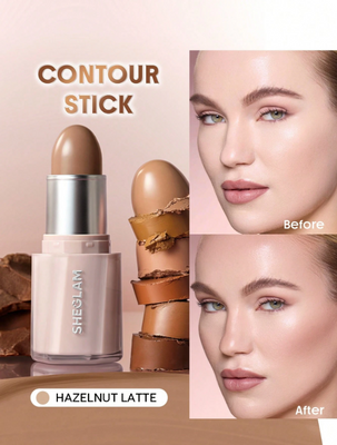 Скульптуруючий стік SHEGLAM Buttery Buff Contour & Bronzer Stick &mdash; Hazelnut Latte 5821 фото
