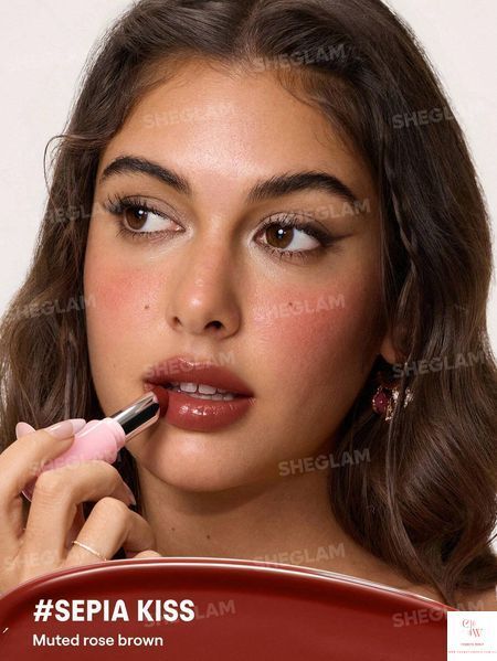 Бальзам для губ Sheglam Silk Slip Lip Oil Balm &mdash; 555 Sepia Kiss 5889 фото