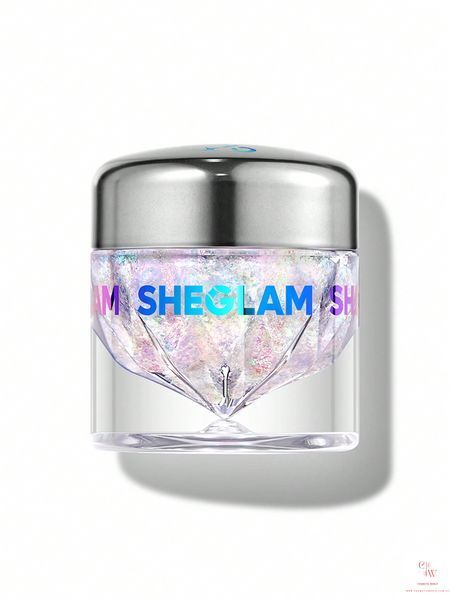 Мультихромный глиттер-гель для макияжа Sheglam Chroma Zone Multichrome Flake Gel - Cosmic Pearl 6095 фото