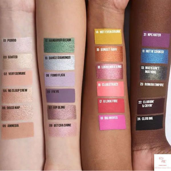Жидкие тени для век KIKO Milano Club K Colour Up Liquid Eyeshadow - 18 Looksmaxxing - розово-лиловые, металлик 000071-18 фото