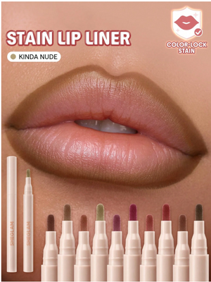 Жидкий карандаш-тинт для губ SHEGLAM True Stain Liquid Lip Liner - 014 Kinda Nude 6129-014 фото
