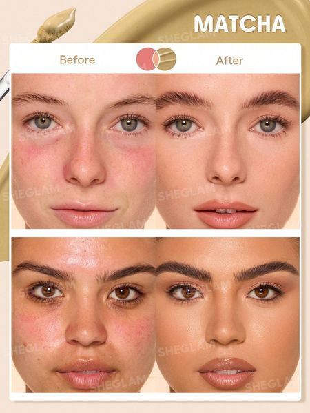 Жидкий консилер для лица Sheglam Hideaway Full-Coverage Concealer - Matcha 6067 фото