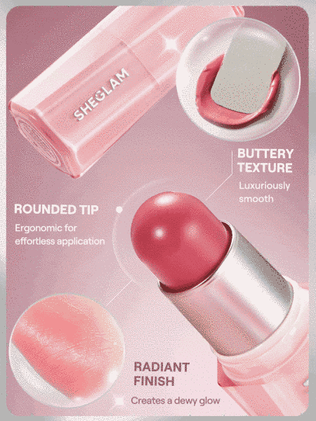 Румяна кремовые Sheglam Buttery Bliss Blush Stick тон Love Cake 5510 фото