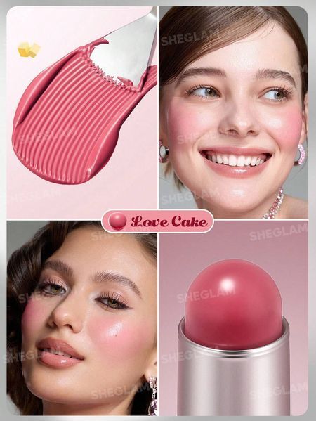Румяна кремовые Sheglam Buttery Bliss Blush Stick тон Love Cake 5510 фото