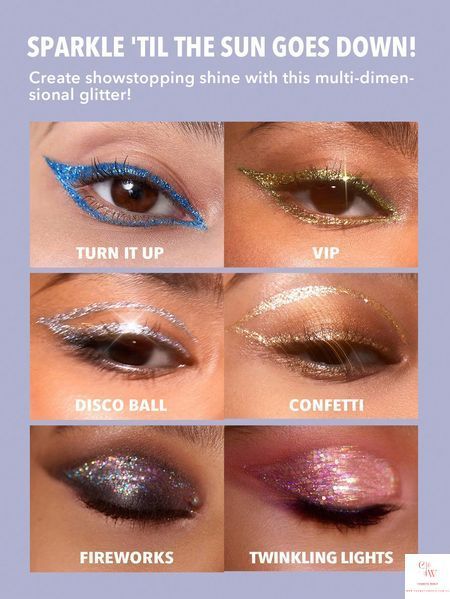 Глітерний лайнер для очей SHEGLAM Insta-Party Glitter Liner - Fireworks 6242 фото