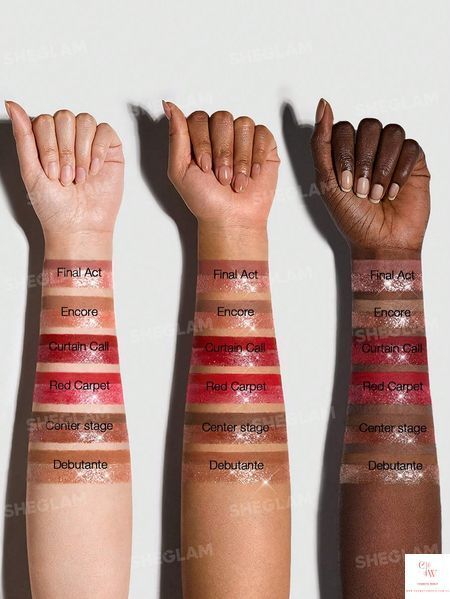 Набір для макіяжу губ із глітером SHEGLAM Lip Dazzler Glitter Kit &mdash; Encore 5884 фото