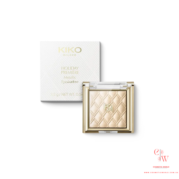 Тени для век Kiko Milano Holiday Premiere Metallic Eyeshadow 01 Gold Ouverture 000119 фото