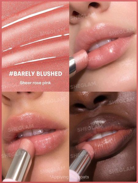 Бальзам для губ Sheglam Silk Slip Lip Oil Balm &mdash; 6009 Barely Blushed 5890 фото