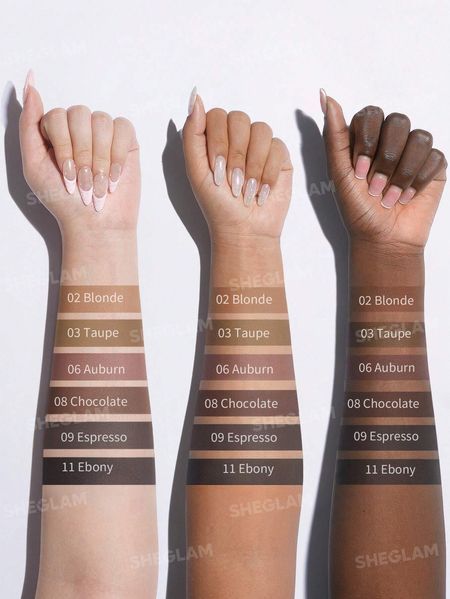 Тінт-плівка для брів Sheglam Tint Lock Tattoo Peel Off Brow Gel &mdash; Ebony 5937 фото