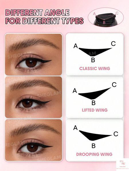 Подводка для глаз SHEGLAM Insta-Wing Heart Stamp Eyeliner 6268 фото