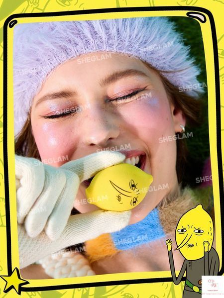 Спонж для макіяжу SHEGLAM Adventure Time Lemongrab Beauty Sponge 5852 фото