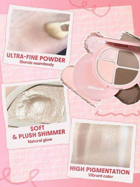 Палитра для лица Sheglam Hypersculpt Highlight & Contour Palette тон Cool 5559 фото