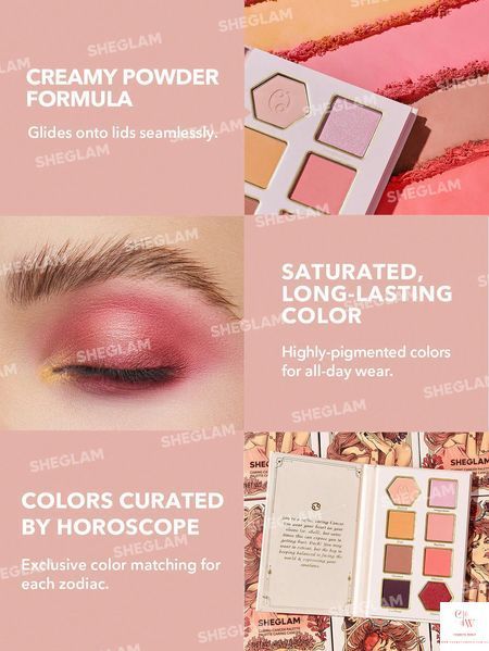 Палетка тіней для повік SHEGLAM Caring Cancer Palette 6212 фото