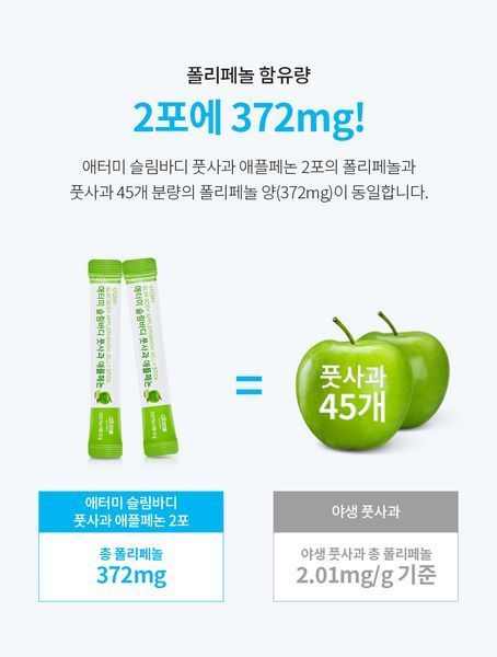Яблочное желе для сжигания жира Atomy Slim Body Applephenon Jelly Stick 1 стик 004016-1 фото