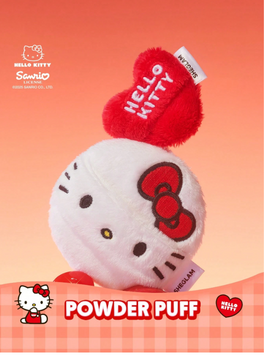 Пуховка для пудры Hello Kitty SHEGLAM Cupid Cutie Powder Puff 5854 фото
